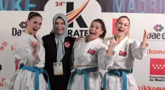 Kadın Kata Milli Takımı Üst Üste 2'nci Kez Dünya 3'üncüsü