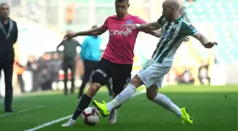Spor Toto Süper Lig: Bursaspor: 1 - Kasımpaşa: 1 (İlk Yarı)