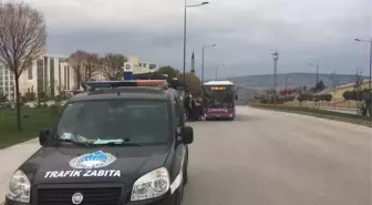 Çankırı Zabıtasından Halk Otobüslerine Denetim