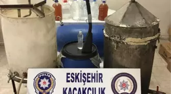 122 Litre Kaçak İçki Ele Geçirildi