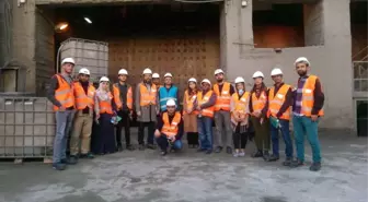 Üniversite Öğrencileri Çimento Fabrikasına Teknik Gezi Düzenledi