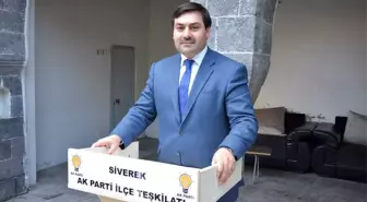 AK Parti Siverek İlçe Başkanı Çelik Görevinden İstifa Etti