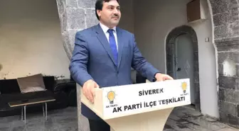 AK Parti Siverek İlçe Başkanı İstifa Etti