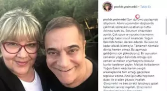 Mehmet Ali Erbil'in Son Durumu ile İlgili Kardeşinden Açıklama