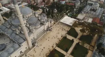 Cemal Kaşıkçı İçin Kılınan Gıyabi Cenaze Namazı Havadan Görüntülendi