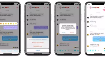 Facebook Messenger 'Unsend' Özelliğini Başlatıyor