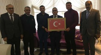 Süngütepe Gazisi Evini Döndü