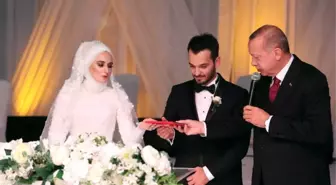 Cumhurbaşkanı Erdoğan, Fatih Belediye Başkanı Suver'in Kızının Nikah Şahidi Oldu