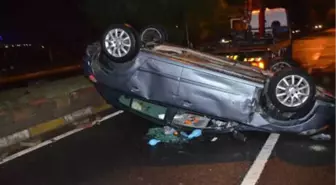 Nazilli'de Otomobil Takla Attı: 5 Yaralı