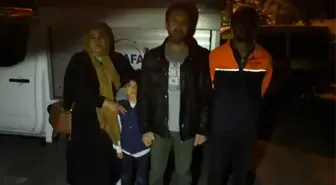 Dağda Mahsur Kalan Aile Kurtarıldı