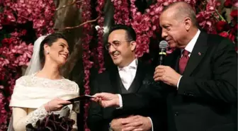 Cumhurbaşkanı Erdoğan Nikah Şahidi Oldu