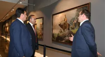 Ankara Milletvekili Hacı Turan Fetih Müzesi'nde