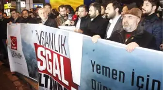 Saadet Partililer Yemen'deki Olayları Protesto Etti