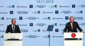 Türkakım'ın Deniz Bölümünün Tamamlanması Töreni Erdoğan ve Putin'in Katılımıyla Yapıldı