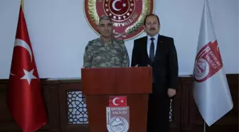 3. Ordu Komutanı Orgeneral İsmail Serdar Savaş, Vali Ali Hamza Pehlivan'ı Ziyaret Etti