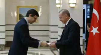 Cumhurbaşkanı Erdoğan'a, İspanya Büyükelçisi Juan Gonzalez Barba'dan Güven Mektubu