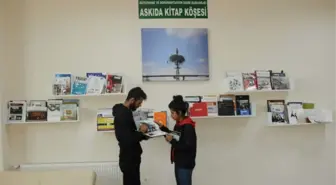 Iğdır'da 'Askıda Kitap' Köşesi