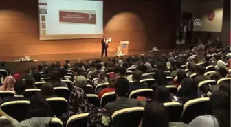 Sayıştay Başkanı Baş Nevü'de Konferans Verdi