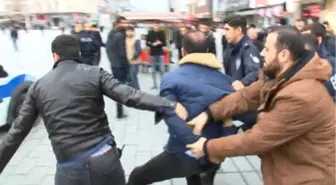 Fotoğraflar/ Esenyurt Belediye Başkanı Tepki Gösterdi; Gerginlik Çıktı