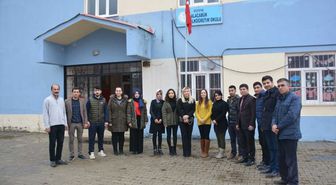 Kaymakam Özkan'ın Eşinin Okul Ziyareti