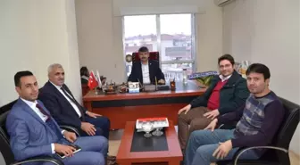 Aday Adayı Göğüş'ten Eğitim-Bir-Sen'e Ziyaret