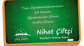 Belediye Başkanı Çiftçi Öğretmenler Günü'nü Kutladı