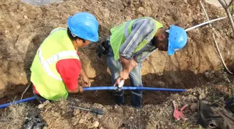 Sarımazı Mahallesi'nde 30 Yıllık İçme Suyu Hattı Yenilendi