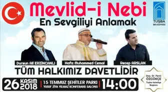 Tuşba Belediyesi'nden Mevlid-İ Nebi Programı