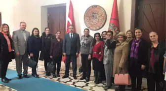 Yüksekovalı Kadınlar, Konya Valisi Toprak'ı Ziyaret Etti