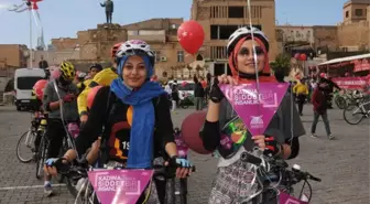 Mardin'de Kadına Şiddete Karşı Pedal Çevrildi