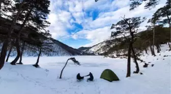 Saklı Cennet' Boraboy Gölü'nde Kış Güzelliği