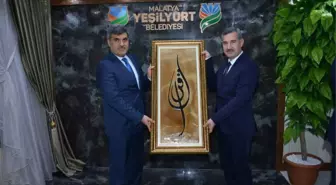 Adalet Bakan Yardımcısı Menteş'ten Yeşilyurt Belediyesine Ziyaret