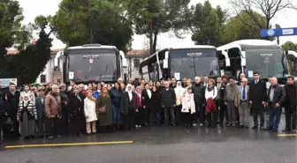 Şehit Aileleri İstanbul'a Uğurlandı