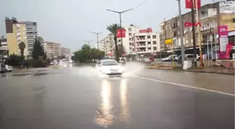 Mersin Anamur, Sağanakla Göle Döndü