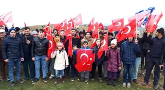 Beypazarı'nda 'Bayrak ve Şehitlere Saygı' Yürüyüşü