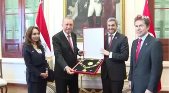 Cumhurbaşkanı Erdoğan'a Paraguay Devlet Nişanı