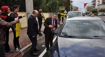 Dörtyol'da Öğrencilere Trafik Eğitimi