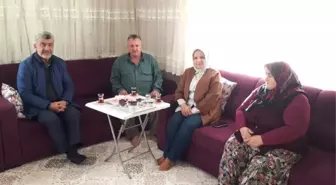 Milletvekili Keşir Başkan Yiğit ile Şehit Evine Ziyaret Etti