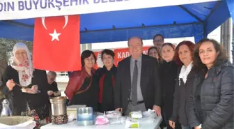 Başkan Özakcan'dan Kadınlara Destek