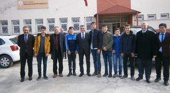 Kaymakam Özkan'dan Mesleki Eğitim Merkezine Ziyaret