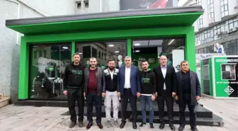 Başkan Toçoğlu Dükkan54'ü Ziyaret Etti