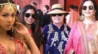 Hindistan'da Yılın Düğünü: Beyonce Sahnede, Hillary Clinton Konuklar Arasında