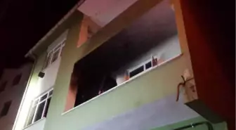 Evde Elektrikli Sobadan Yangın Çıktı