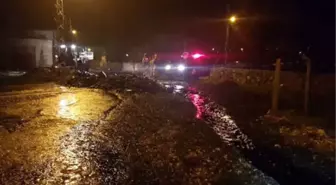 Gaziantep'te petrol boru hattına yıldırım düştü