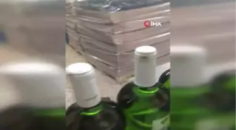 Jandarmadan Yılbaşı Öncesi Kaçak İçki İmalathanesine Baskın