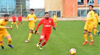 Kayserispor Gençlerle Akhisarspor Provası Yaptı