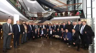 Tff 2 ve 3. Lig Kulüp Başkanlarından Demirörene Ziyaret