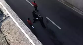 Köprülü Kavşaktan Yola Düşen Ortaokul Öğrencisi Zerda, Yaralandı