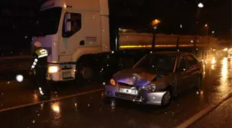 Kula'da Trafik Kazası: 1 Yaralı