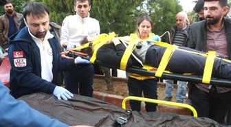 Otomobil Yayaya Çarptı: 1 Yaralı